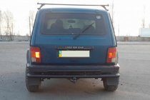Lada Niva och Urban 1977– Bakre skyddsbåge AK002 dubbel Svart foto 2