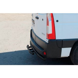 Bakre båge AK011 Black (rostfritt stål) Nissan NV400 2010–2024 foto 1