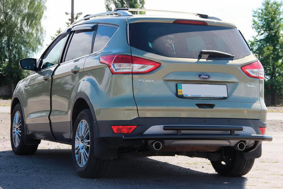 Ford Kuga/Escape 2013–2019 Bakre rollbar AK002-2 Black (rostfritt stål) Image