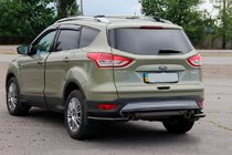 Ford Kuga/Escape 2013–2019 Bakre skyddsbåge AK002-3 Black (rostfri) foto 2