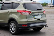 Ford Kuga/Escape 2013–2019 Bakre skyddsbåge AK002-3 Black (rostfri) foto 3