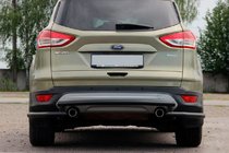 Ford Kuga/Escape 2013–2019 Bakre skyddsbåge AK002-3 Black (rostfri) foto 1