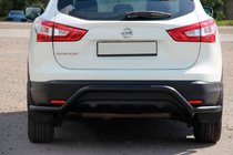 Nissan Qashqai 2014–2021 Bakbåge AK007-Plus Black (rostfritt stål) foto 1