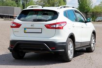 Nissan Qashqai 2014–2021 Bakbåge AK007-Plus Black (rostfritt stål) foto 3