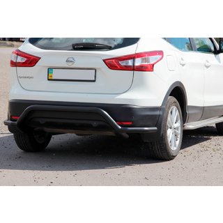 Bakbåge AK007-Plus Black (rostfritt stål) Nissan Qashqai 2014–2021 foto 2