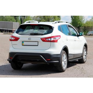 Bakbåge AK007-Plus Black (rostfritt stål) Nissan Qashqai 2014–2021 foto 3