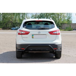 Bakbåge AK007-Plus Black (rostfritt stål) Nissan Qashqai 2014–2021 foto 4