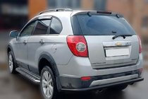 Chevrolet Captiva 2006–2019 Bakre skyddsbåge AK005 Black (rostfritt stål) foto 1