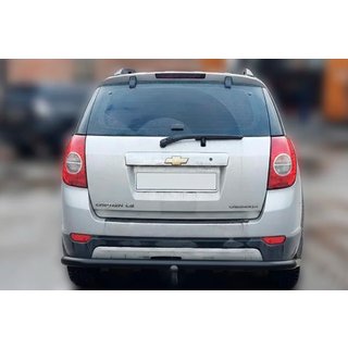 Bakre skyddsbåge AK005 Black (rostfritt stål) Chevrolet Captiva 2006–2019 foto 2
