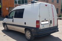Fiat Scudo 1996–2007 Bakre skyddsbåge AK005 Black (rostfritt stål) foto 2