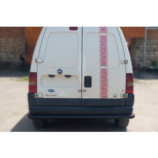 Bakre skyddsbåge AK005 Black (rostfritt stål) Fiat Scudo 1996–2007 foto 1