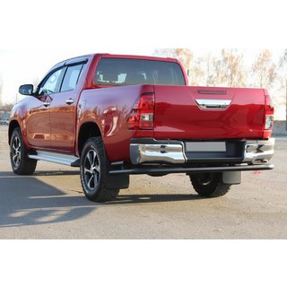 Bakre båge AK005-2 Black (rostfritt stål) Toyota Hilux 2015– foto 1