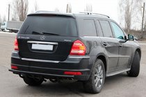 Mercedes GL class X164 2006–2012 Bakre båge AK-style Black (rostfritt stål) foto 3
