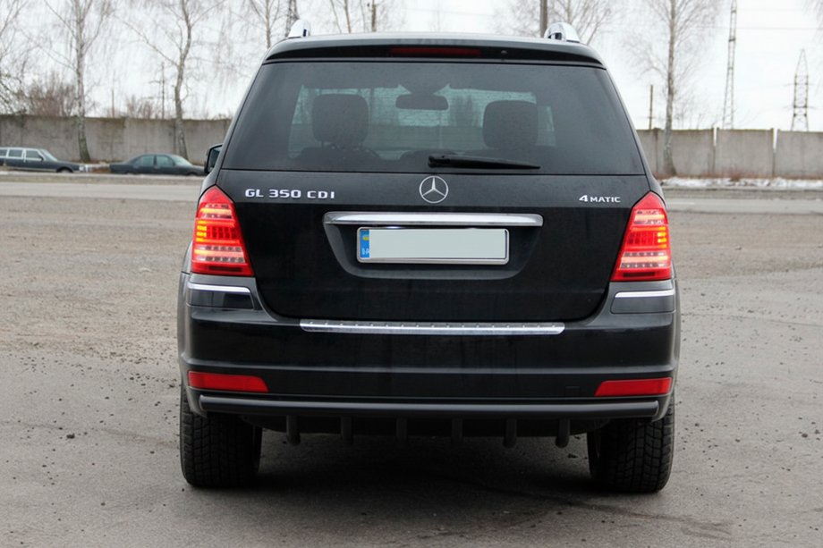 Mercedes GL class X164 2006–2012 Bakre båge AK-style Black (rostfritt stål) Image