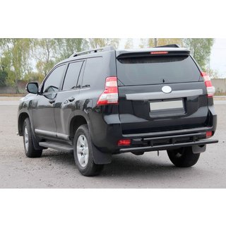 Bakre båge AK002-2v2 Black (rostfritt stål) Toyota Land Cruiser Prado 150 2009–2023 foto 1