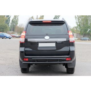 Bakre båge AK002-2v2 Black (rostfritt stål) Toyota Land Cruiser Prado 150 2009–2023 foto 2