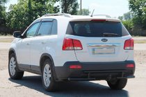 Kia Sorento II XM 2009–2014 Bakre båge AK002-2 Black (rostfritt stål) foto 2