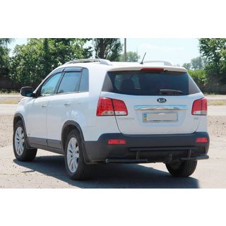 Bakre båge AK002-2 Black (rostfritt stål) Kia Sorento II XM 2009–2014 foto 2