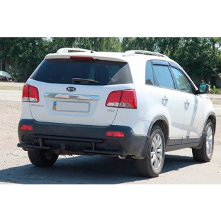 Bakre båge AK002-2 Black (rostfritt stål) Kia Sorento II XM 2009–2014 foto 4
