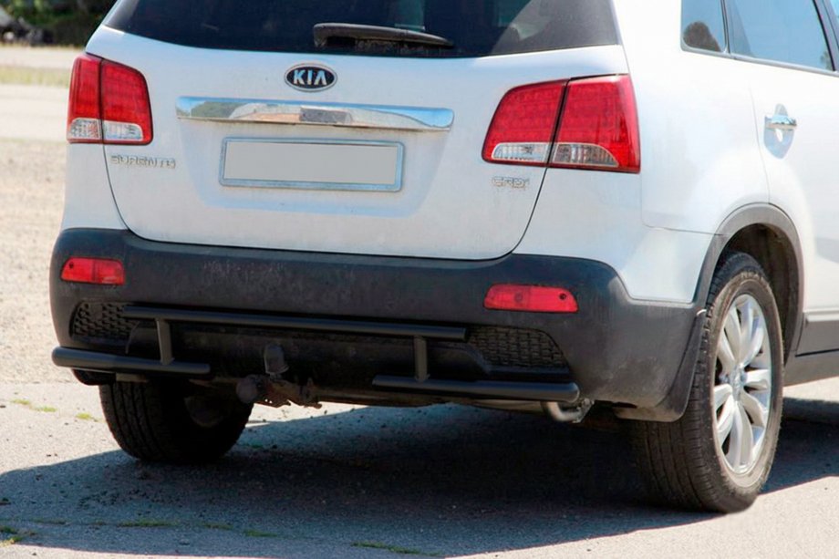 Kia Sorento II XM 2009–2014 Bakre båge AK002-2 Black (rostfritt stål) Image