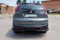 Honda CRV 2012–2016 Bakre skyddsbåge AK003-21 Black (rostfritt stål) foto 4