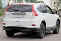 Honda CRV 2012–2016 Bakre skyddsbåge AK003-21 Black (rostfritt stål) foto 3