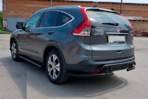 Honda CRV 2012–2016 Bakre skyddsbåge AK003-21 Black (rostfritt stål) foto 6