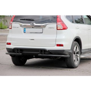 Bakre skyddsbåge AK003-21 Black (rostfritt stål) Honda CRV 2012–2016 foto 1