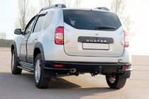 Renault Duster 2008–2017 Bakre skyddsbåge AK005-Special Black (rostfritt stål) foto 3