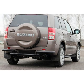 Bakre skyddsbåge AK003-2 Black (rostfritt stål) Suzuki Grand Vitara 2005–2017 foto 2