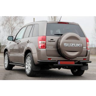 Bakre skyddsbåge AK003-2 Black (rostfritt stål) Suzuki Grand Vitara 2005–2017 foto 3