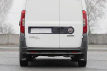 Fiat Doblo II 2010–2022 Bakre rollbar AK002/1 – Dubbel Black (rostfritt stål) foto 2