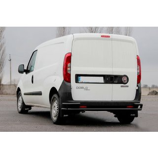 Bakre rollbar AK005/2-Dubbel Black (rostfritt stål) foto 2