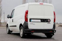 Fiat Doblo II 2010–2022 Bakre rollbar AK005/2-Dubbel Black (rostfritt stål) foto 5