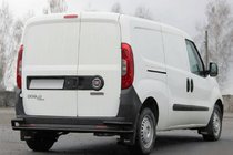 Fiat Doblo II 2010–2022 Bakre rollbar AK005/2-Dubbel Black (rostfritt stål) foto 6