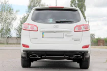 Hyundai Santa Fe 2 2006–2012 Bakre båge AK002-2 Black (rostfritt stål) foto 6