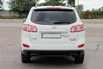 Hyundai Santa Fe 2 2006–2012 Bakre båge AK002-2 Black (rostfritt stål) foto 1