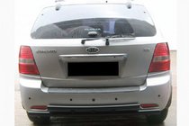 Kia Sorento I BL 2002–2009 Bakre båge AK002-Dubbel Black (rostfritt stål) foto 1