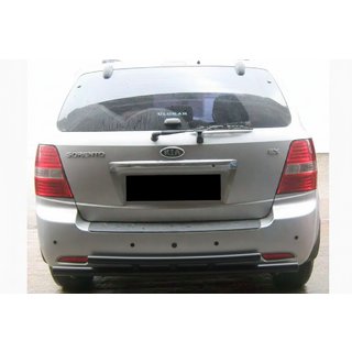 Bakre båge AK002-Dubbel Black (rostfritt stål) Kia Sorento I BL 2002–2009