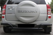 Suzuki Grand Vitara 2005–2017 Bakre skyddsbåge AK005-2 Black (rostfritt stål) foto 1