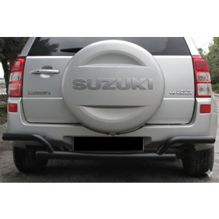 Bakre skyddsbåge AK005-2 Black (rostfritt stål) Suzuki Grand Vitara 2005–2017