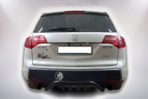 Acura MDX 2007–2013 Bakre skyddsbåge B1-47 Black (rostfritt stål) foto 3