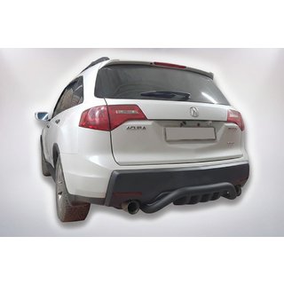 Bakre skyddsbåge B1-47 Black (rostfritt stål) Acura MDX 2007–2013 foto 2
