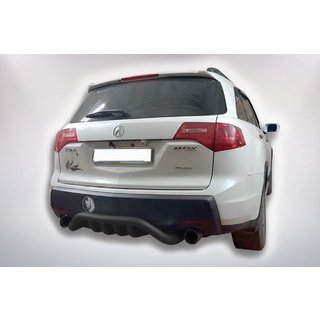 Bakre skyddsbåge B1-47 Black (rostfritt stål) Acura MDX 2007–2013 foto 4