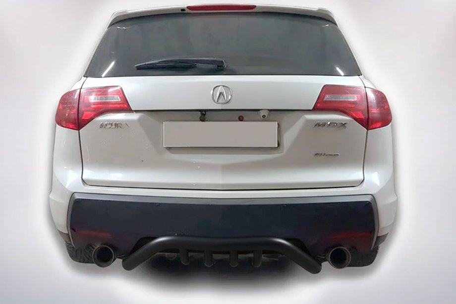 Acura MDX 2007–2013 Bakre skyddsbåge B1-47 Black (rostfritt stål) Image