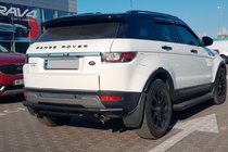 Range Rover Evoque 2012–2018 Bakre skyddsbåge AK005-1 Black (rostfritt stål) foto 3