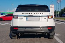 Range Rover Evoque 2012–2018 Bakre skyddsbåge AK005-1 Black (rostfritt stål) foto 2