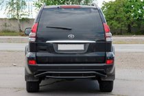 Toyota Land Cruiser Prado 120 2002–2009 Bakre skyddsbåge AK008-1 Black foto 2