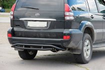 Toyota Land Cruiser Prado 120 2002–2009 Bakre skyddsbåge AK008-1 Black foto 4