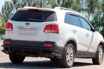 Kia Sorento II XM 2009–2014 Bakre skyddsbåge AK003-2 Black (rostfritt stål) foto 3